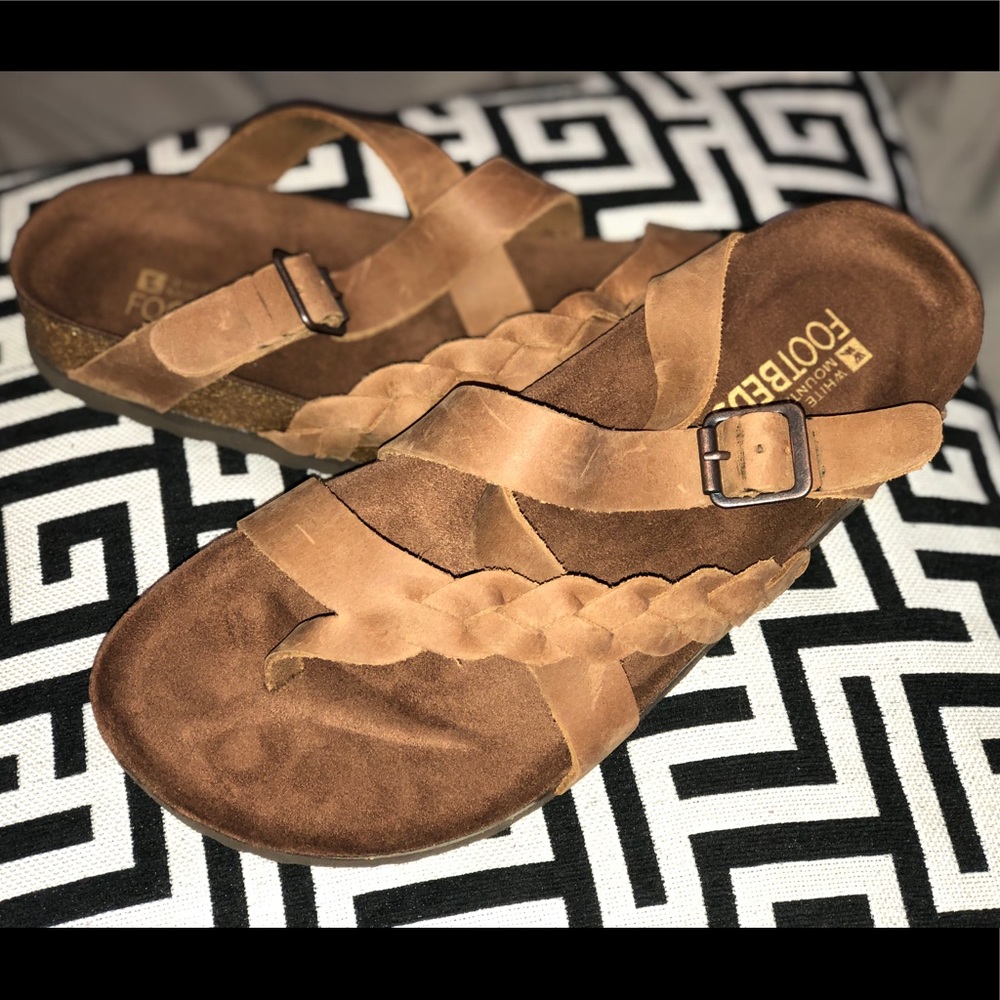 White Mountain Footbed Sandals